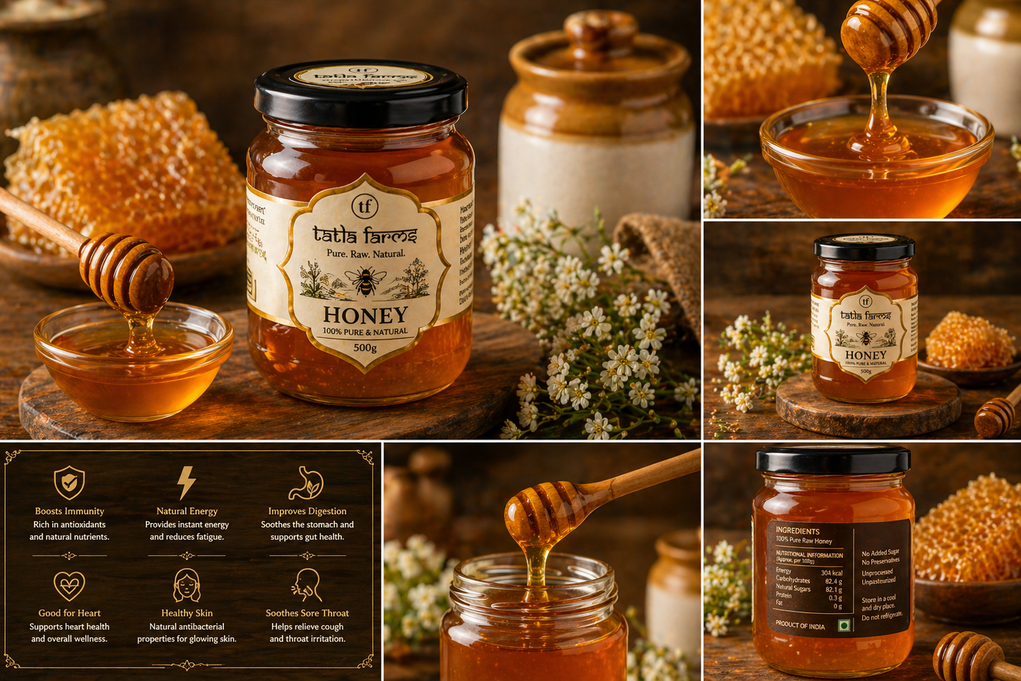 Tatla Farms Raw Honey