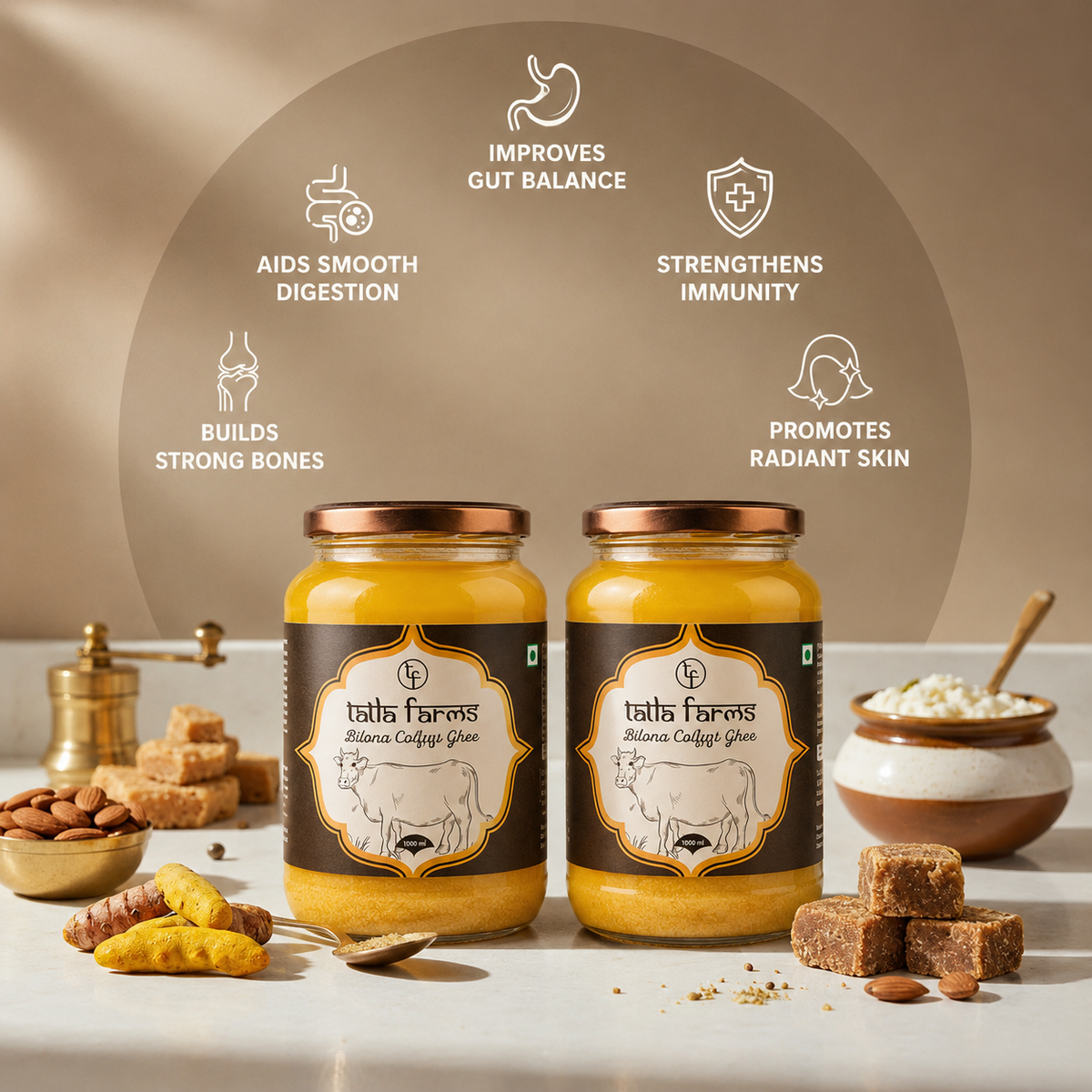 Tatla Farms Buffalo Ghee 1000 ML