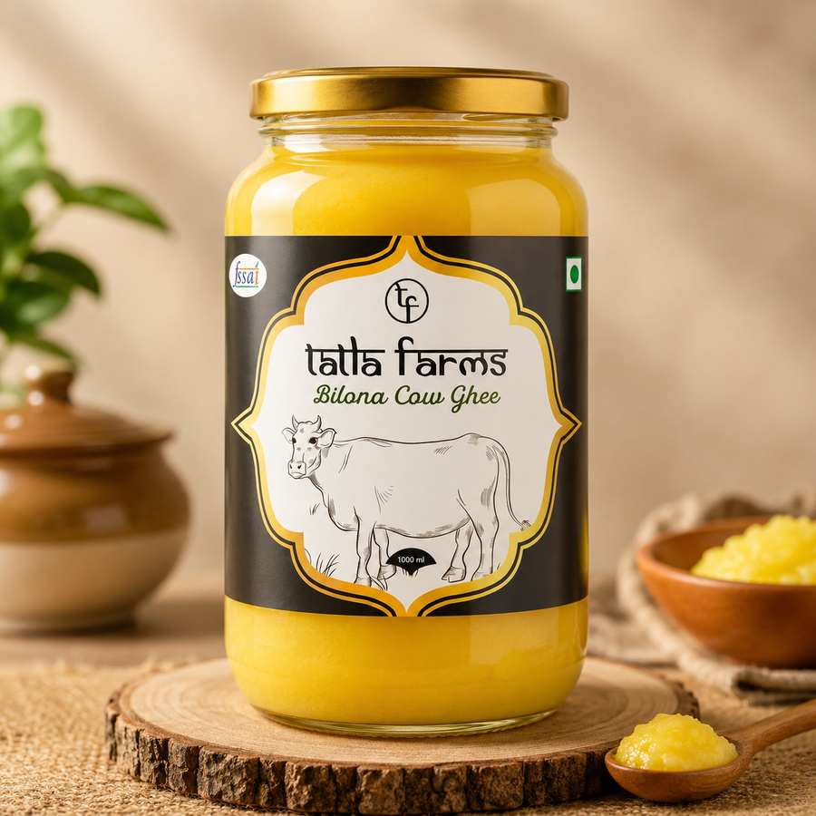 Tatla Farms Bilona Cow Ghee 1000ML.
